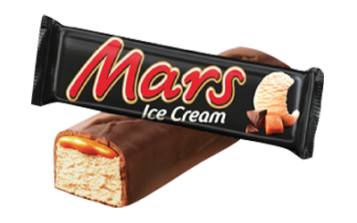 Barre glacée Mars